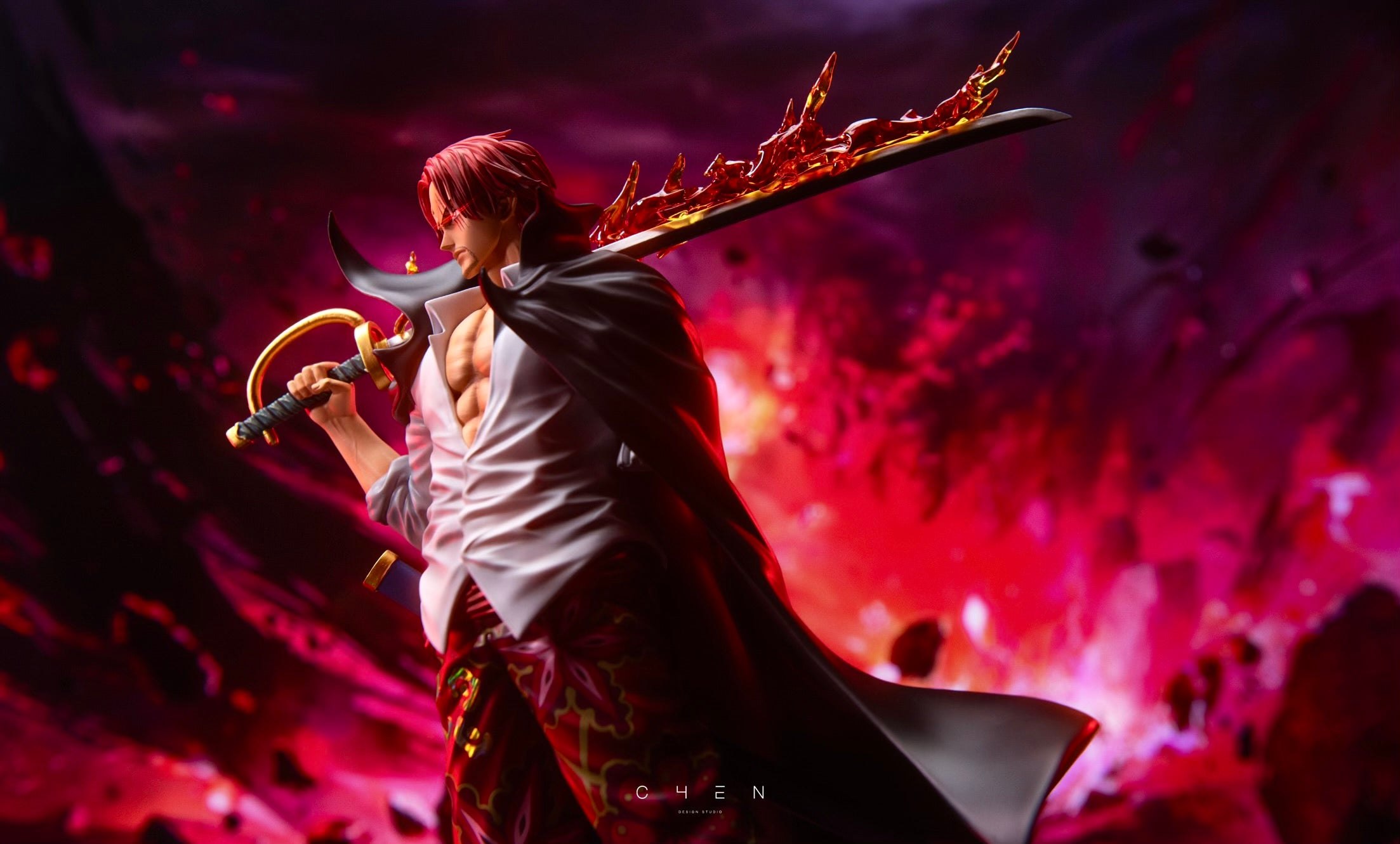 One Piece LX Studio Shanks Resin Statue – ClubHouse Statues