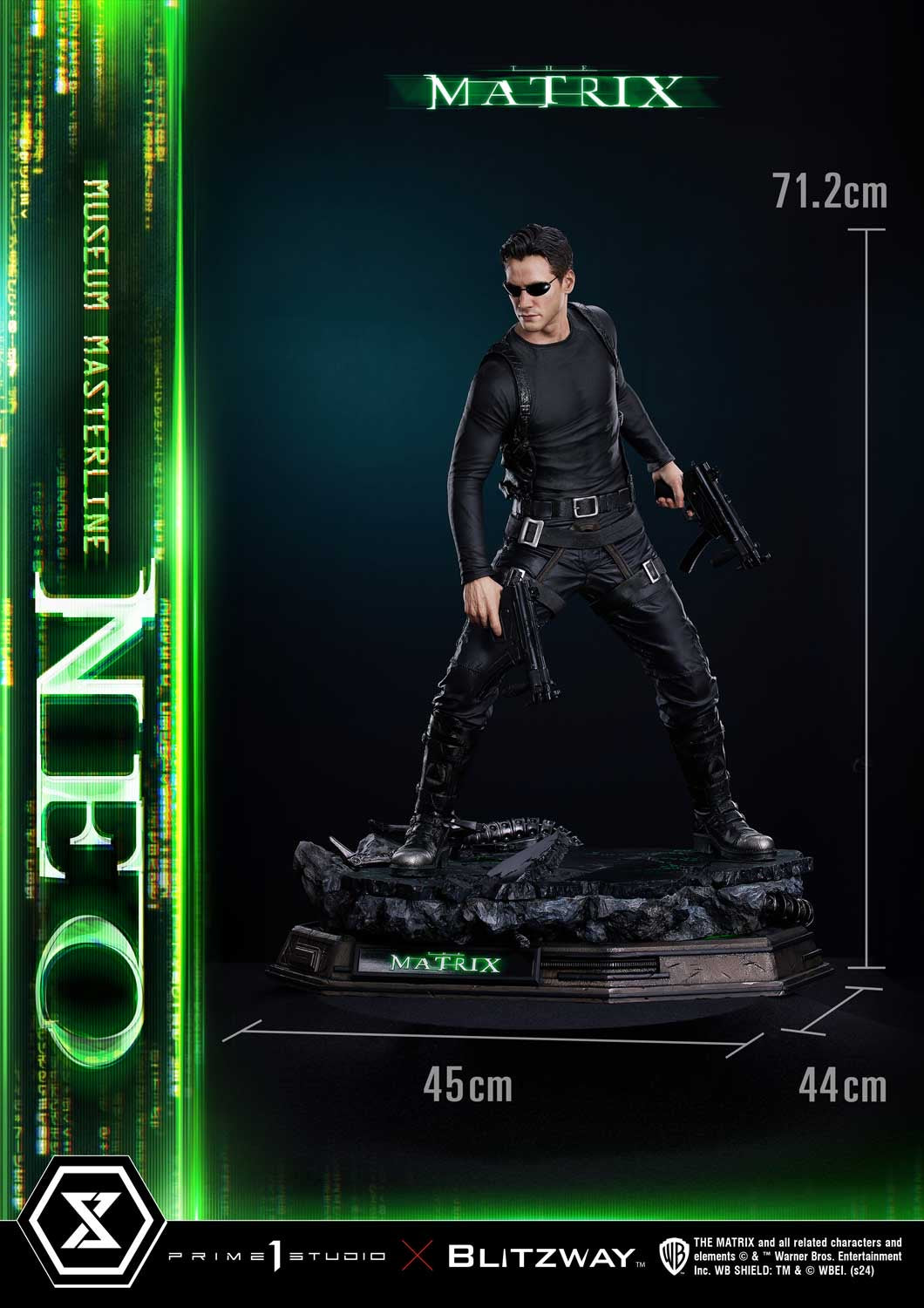 The Matrix Prime 1 x Blitzway Studio Neo Licensed – ClubHouse Statues