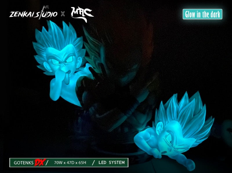 Dragon Ball Zenkai Studio x MRC Studio Gotenks Lifesize Bust Resin