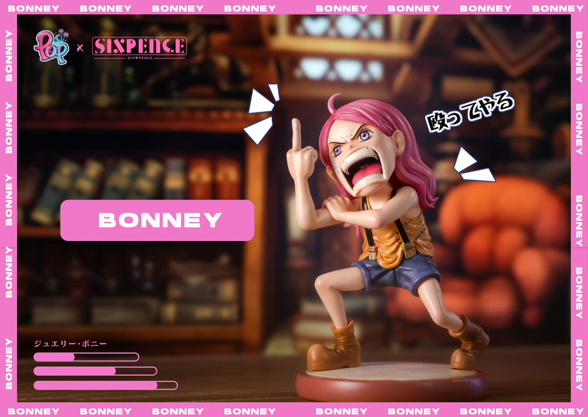 One Piece SixPence x POP Studio Jewelry Bonney Resin Statue