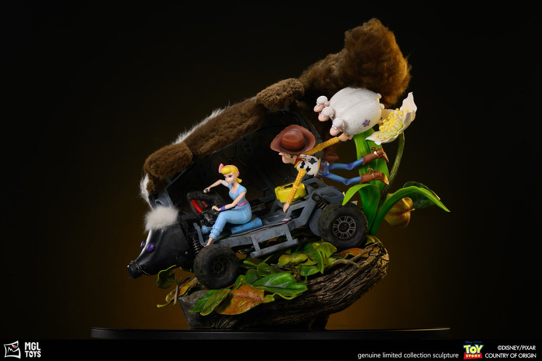 Toy Story MGL Toys Studio Woody x Bo Peep Licensed Resin Statue