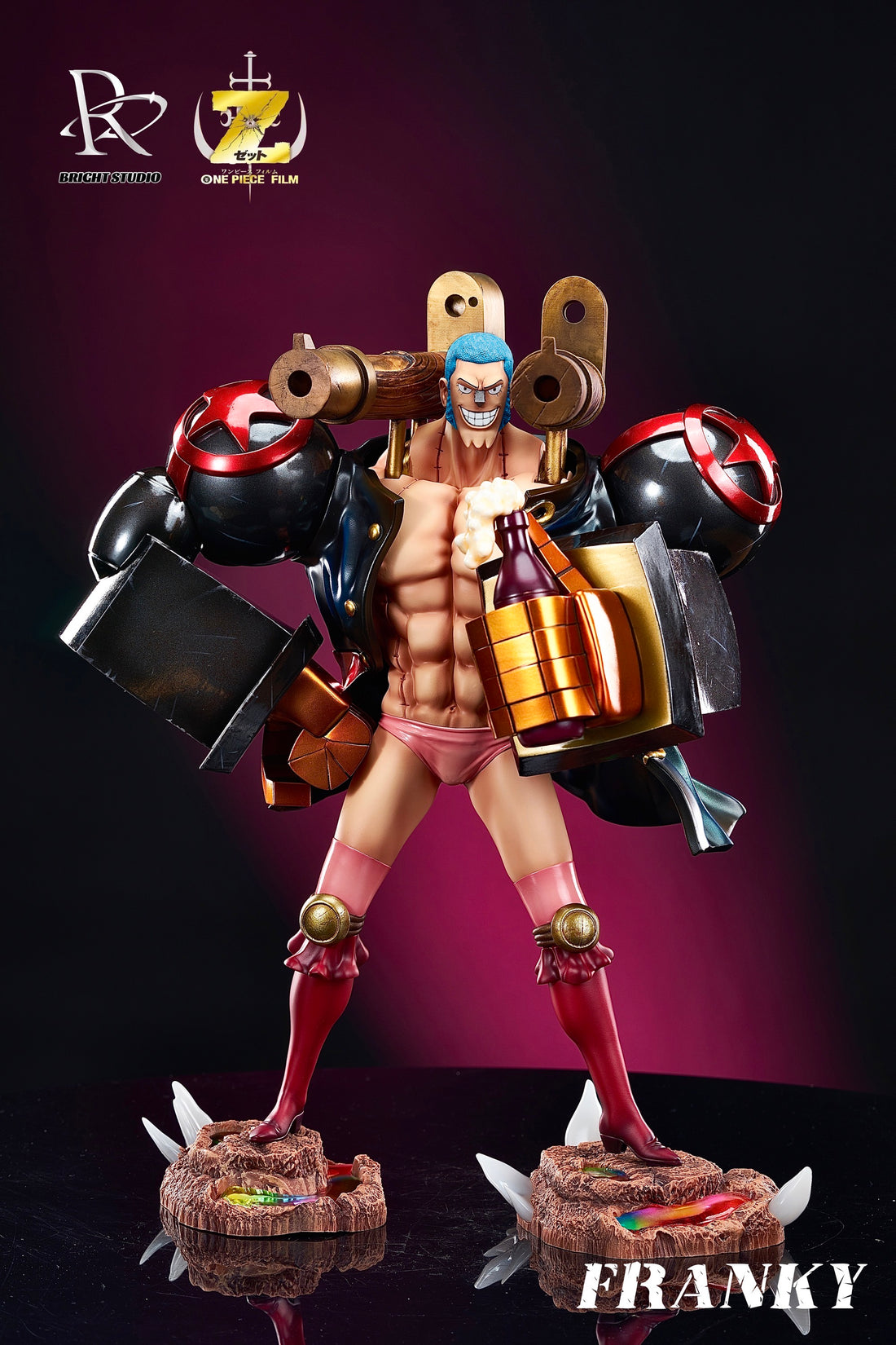 One Piece BRIGHT Studio Franky Resin Statue