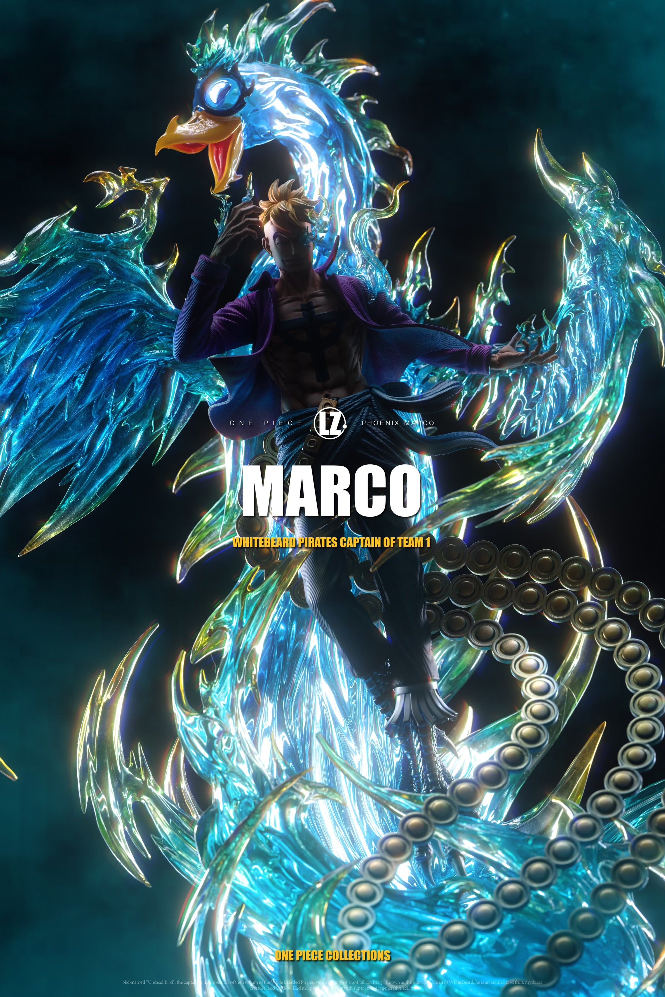 【THE MOZZ】Saint Long One Piece Pre order】LZ Studio POP One Piece Marco – STC Toys