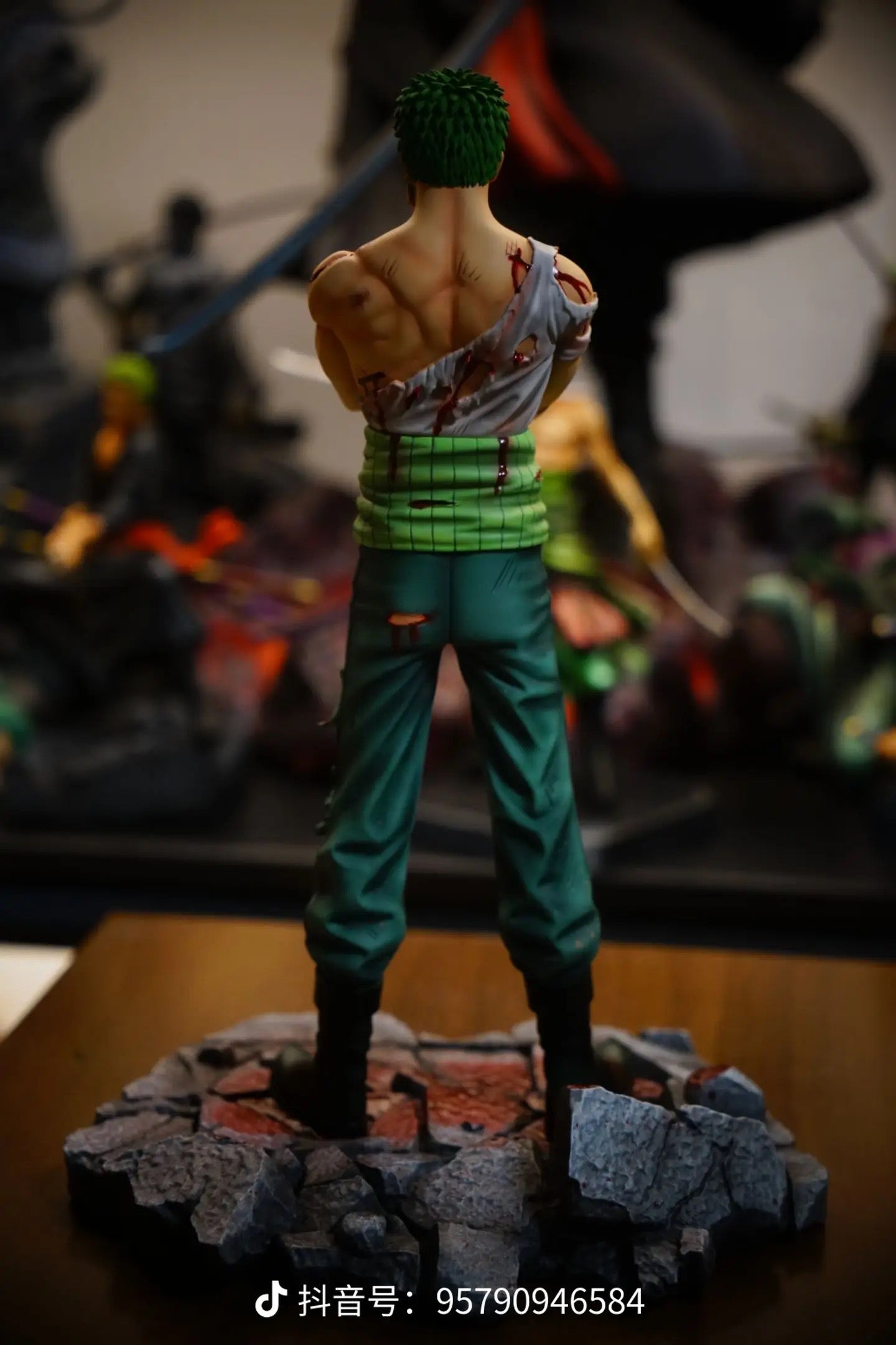 One Piece Dream Studio Roronoa Zoro x Luffy x Sanji Battle Damaged