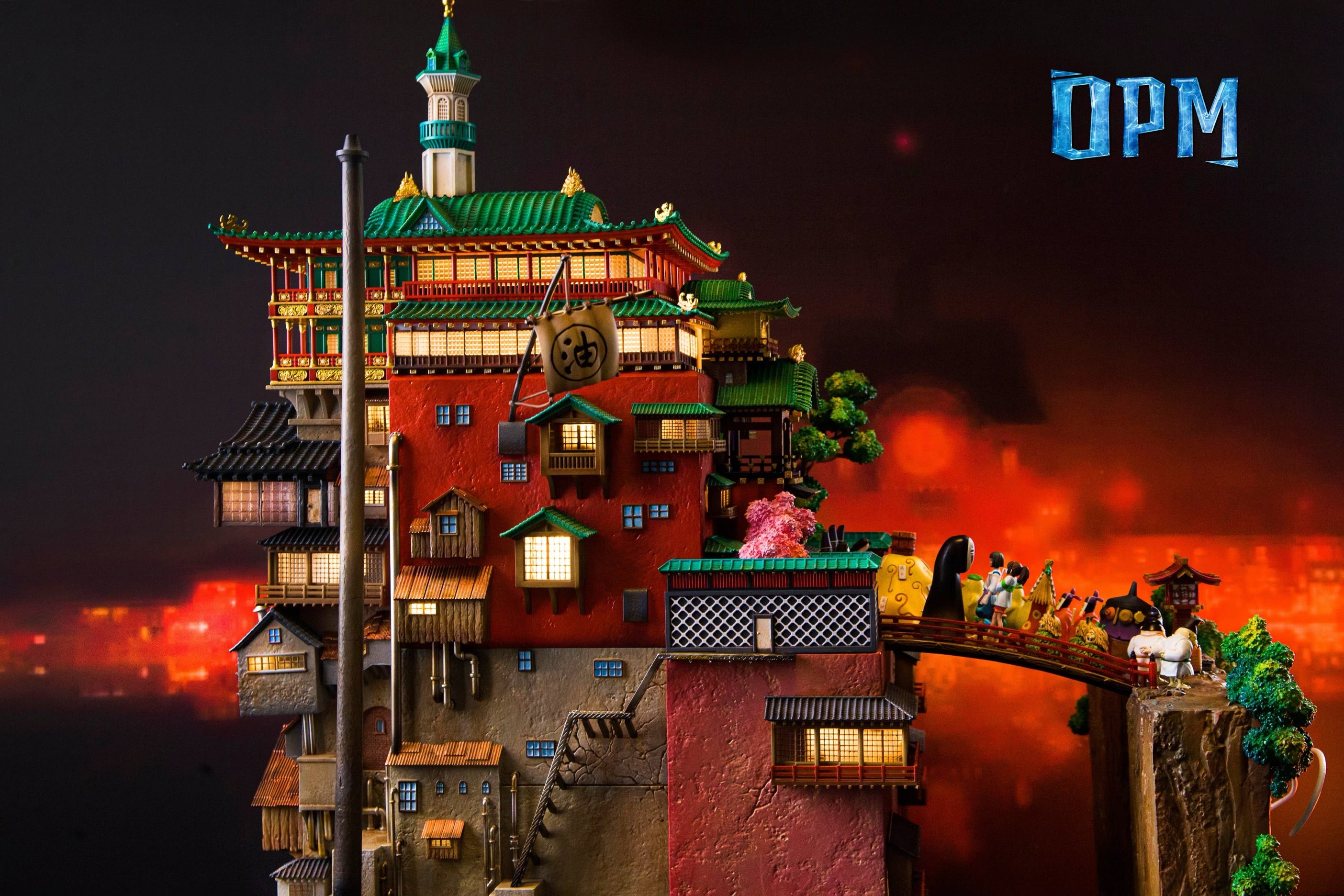 ジャンボ尾崎監修 J Dream マンブリ MANBURI Spirited Away OPM Studio The Oil House – ClubHouse Statues