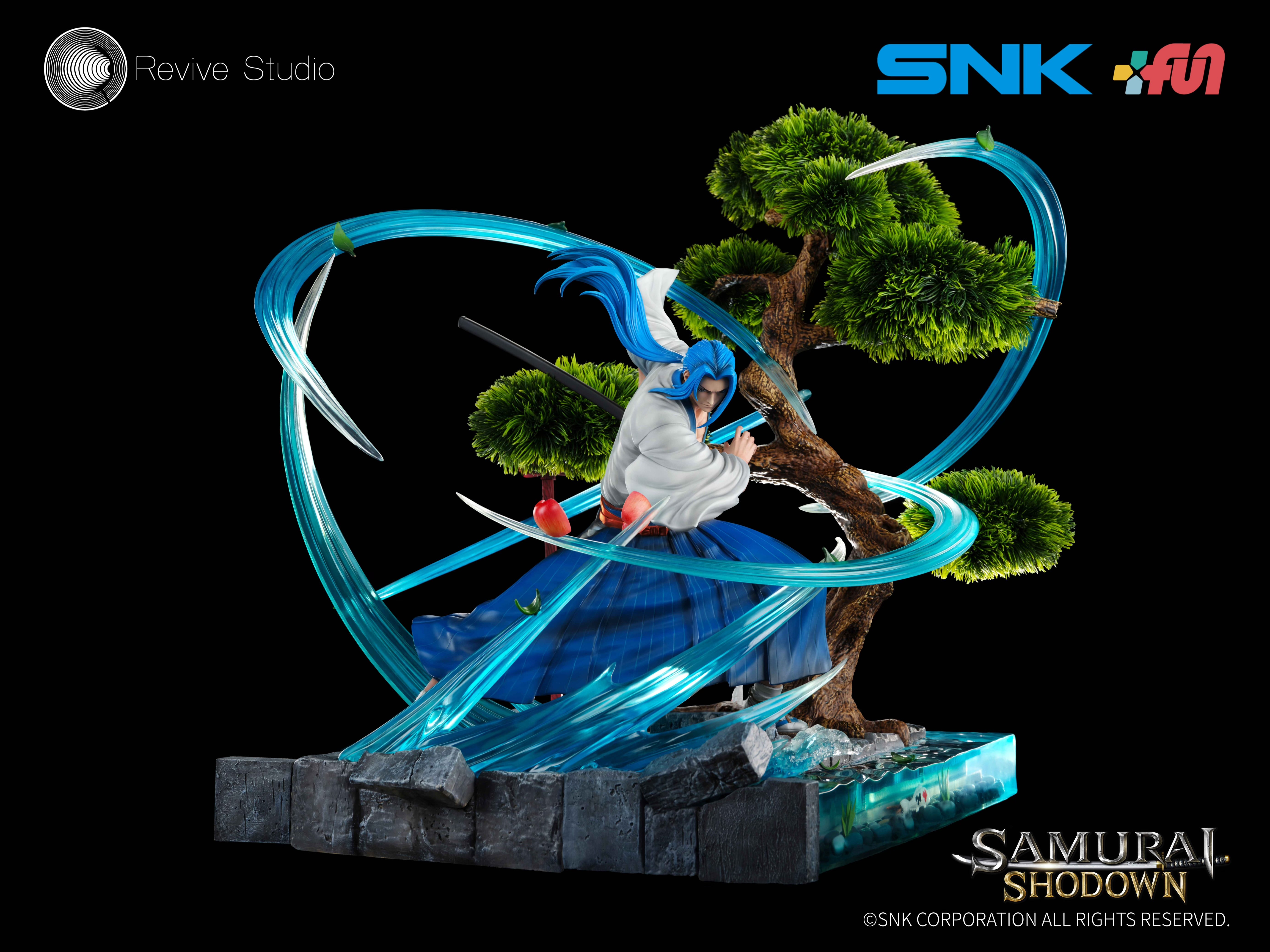 Samurai Shodown Revive Studio Ukyo Tachibana Licensed Resin Statue