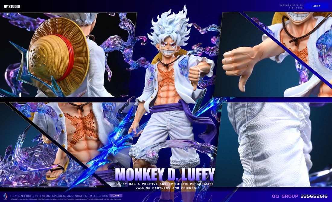 One Piece NY Studio Nika Luffy Resin Statue