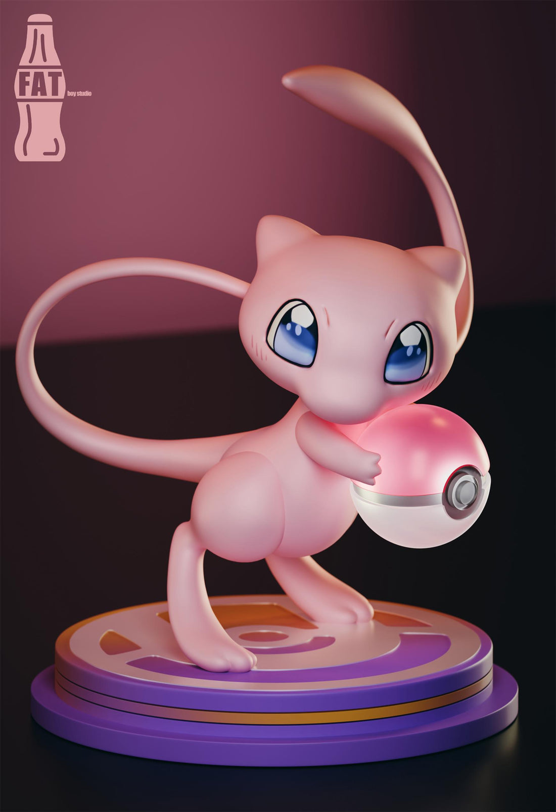 Pokemon FAT BOY Studio Mew Poke Ball