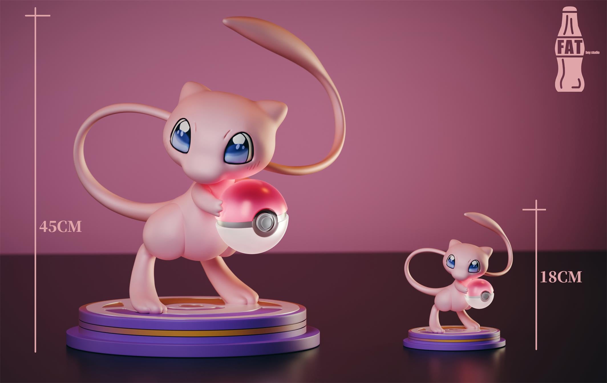 Pokemon FAT BOY Studio Mew Poke Ball – ClubHouse Statues