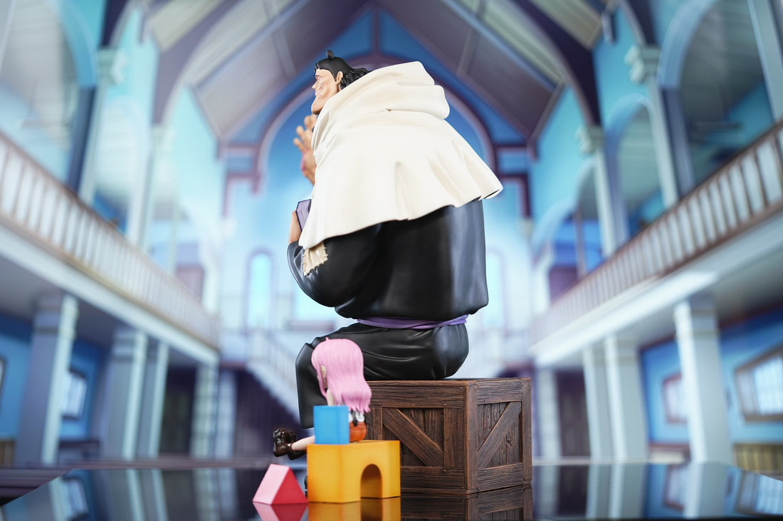 One Piece Glitter Studio Bartholemew Kuma x Jewelry Bonney Resin Statue