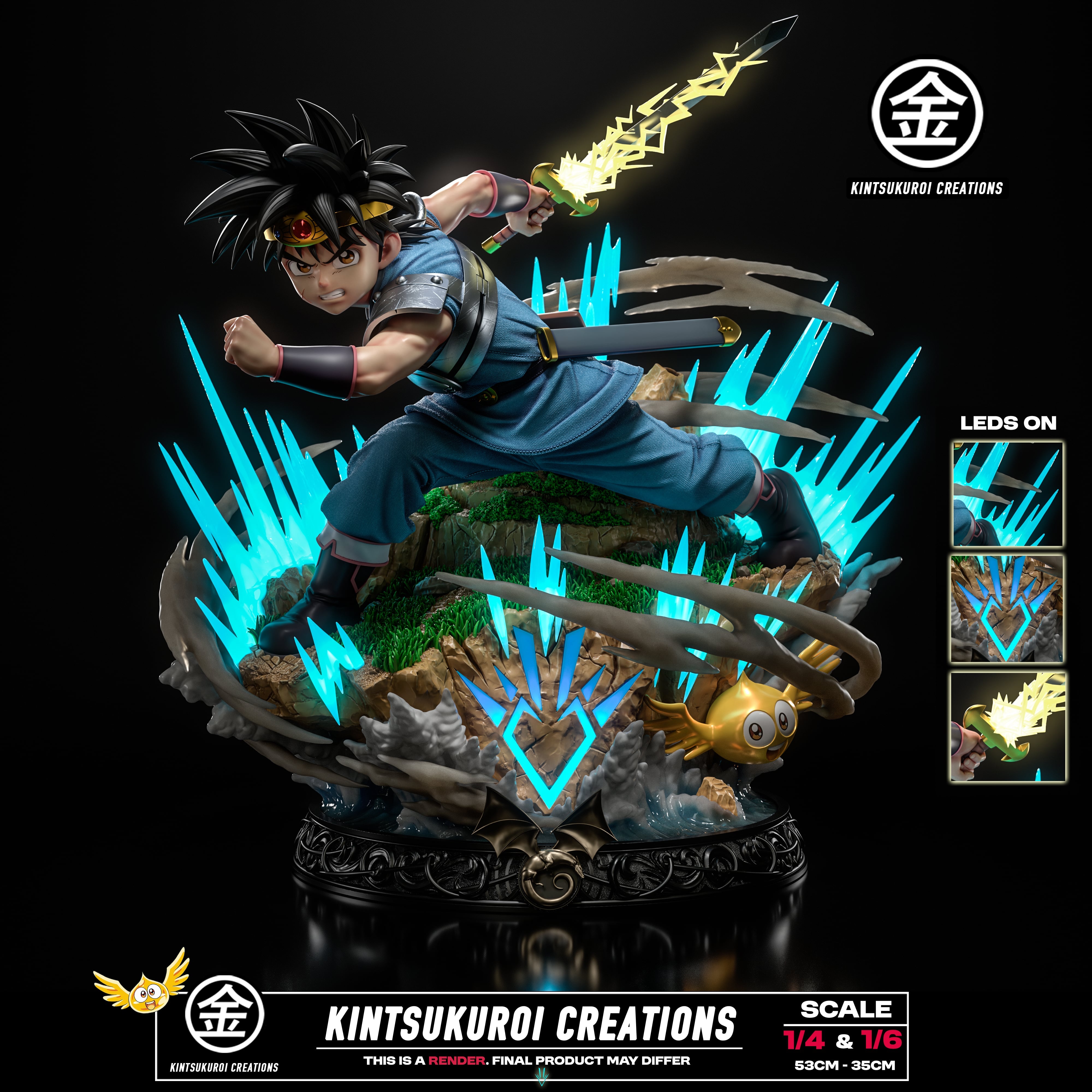 Dragon Quest The Adventure of Dai Kintsukuroi Creations Dai