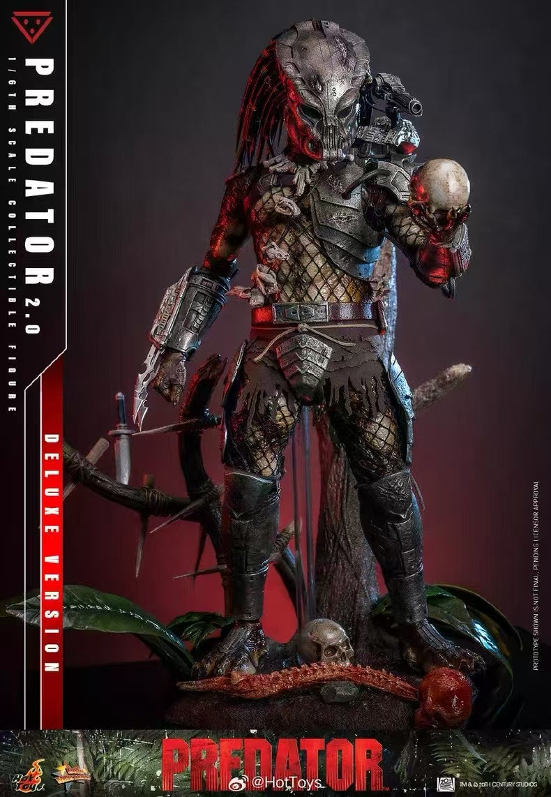 Predator Hot Toys Predator 2.0 MMS816 MMS817 Licensed Action