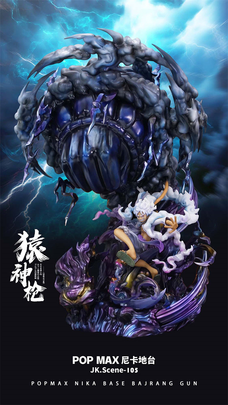 One Piece JacksDo Studio Pop Max Nika Luffy Bajrang Gun BASE ONLY