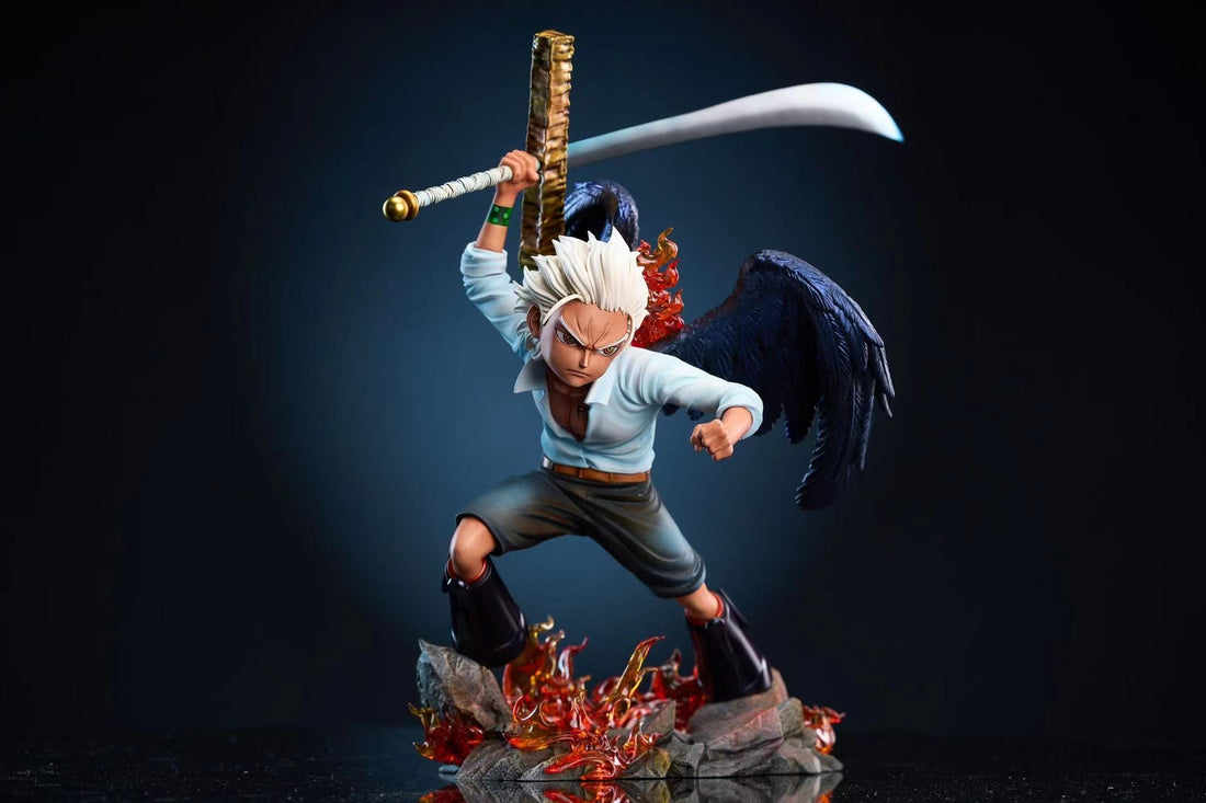 One Piece Jiu Wei Hu Studio Seraphim Mihawk Resin Statue