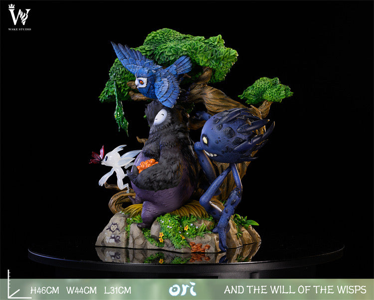 Ori and the Will of the Wisps Wake Studio Ori x Naru x Ku x Moki x Gumo Resin Statue