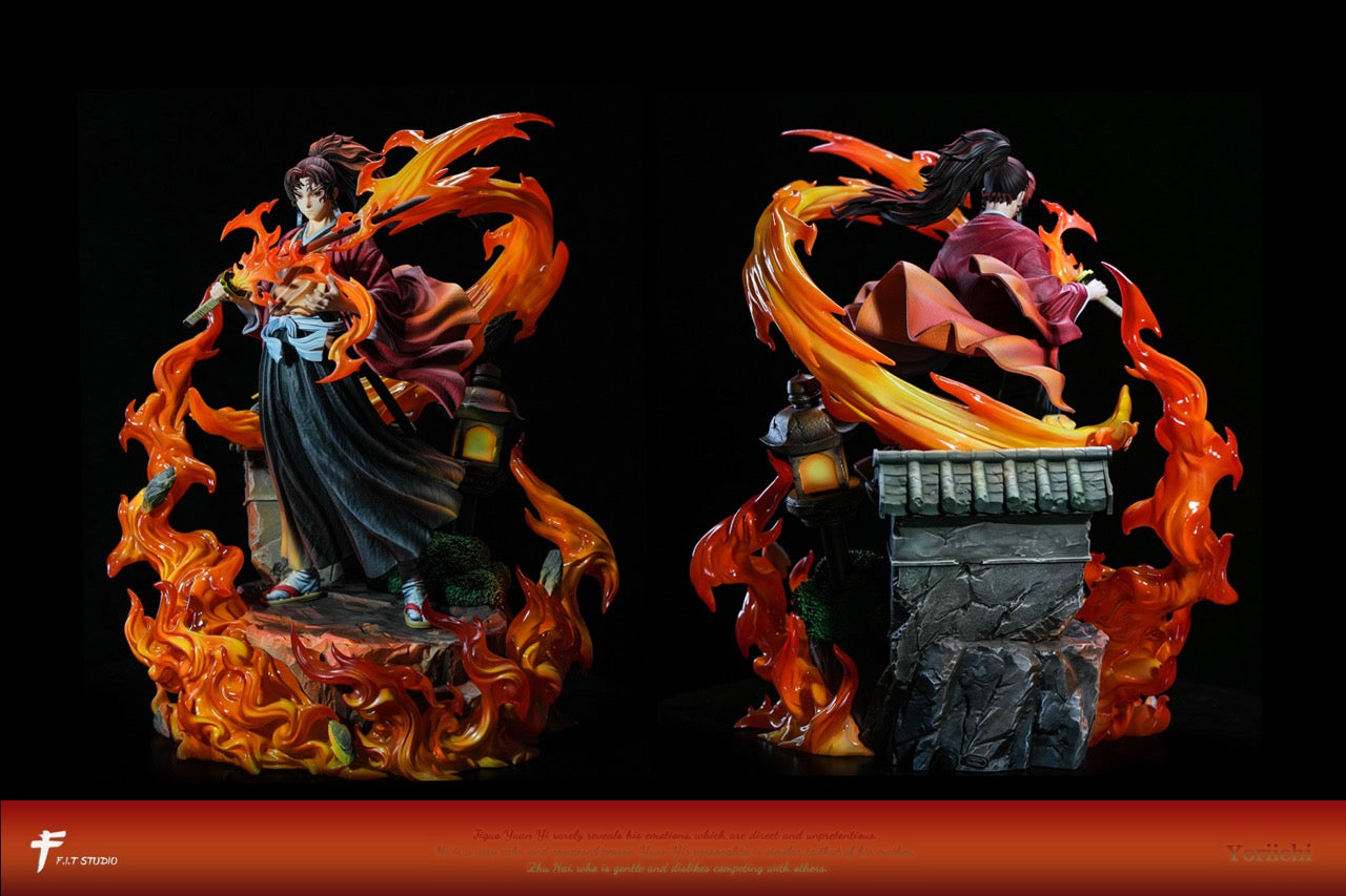 その他 Kokushi Sanron 1845 Complete Edo Set Demon Slayer FIT Studio Yoriichi Tsugikuni – ClubHouse Statues