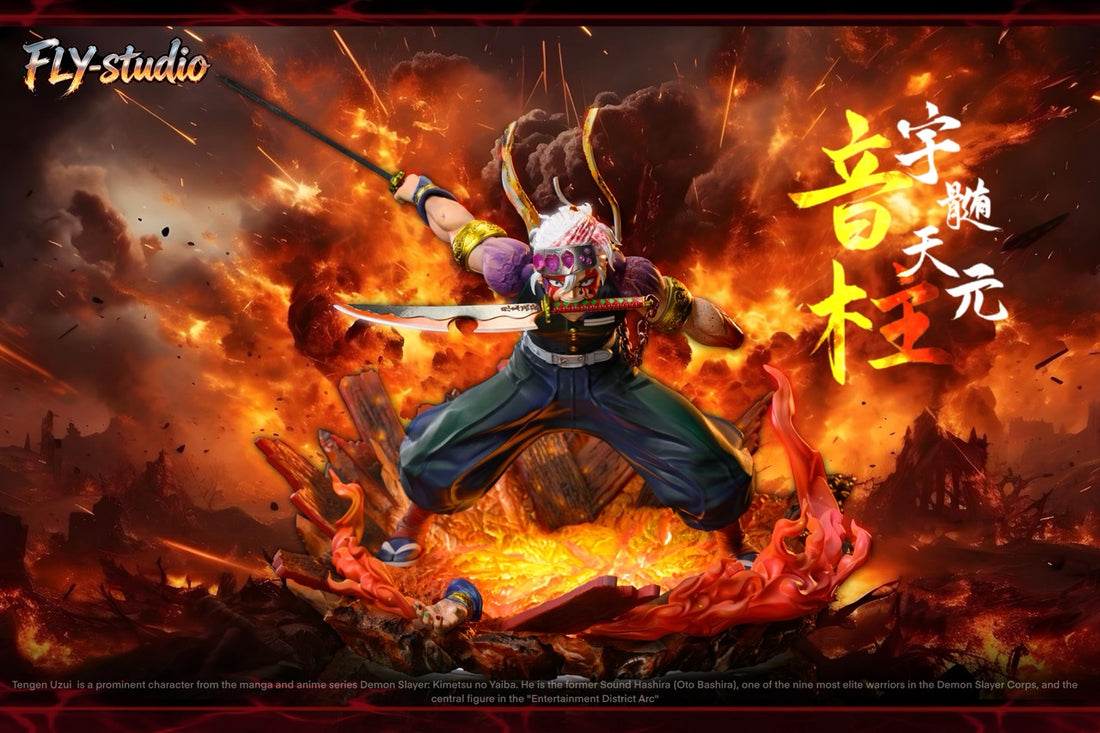 Demon Slayer FLY Studio Uzui Tengen Resin Statue