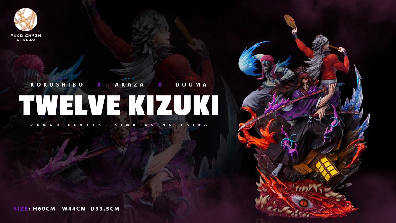 Demon Slayer Food Chain Studio Kokushibo x Akaza x Douma