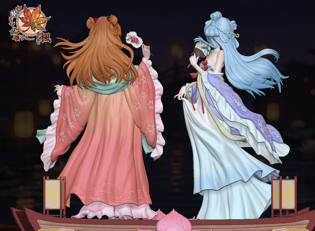 Neon Genesis Evangelion Fengye Studio Ayanami Rei x Asuka
