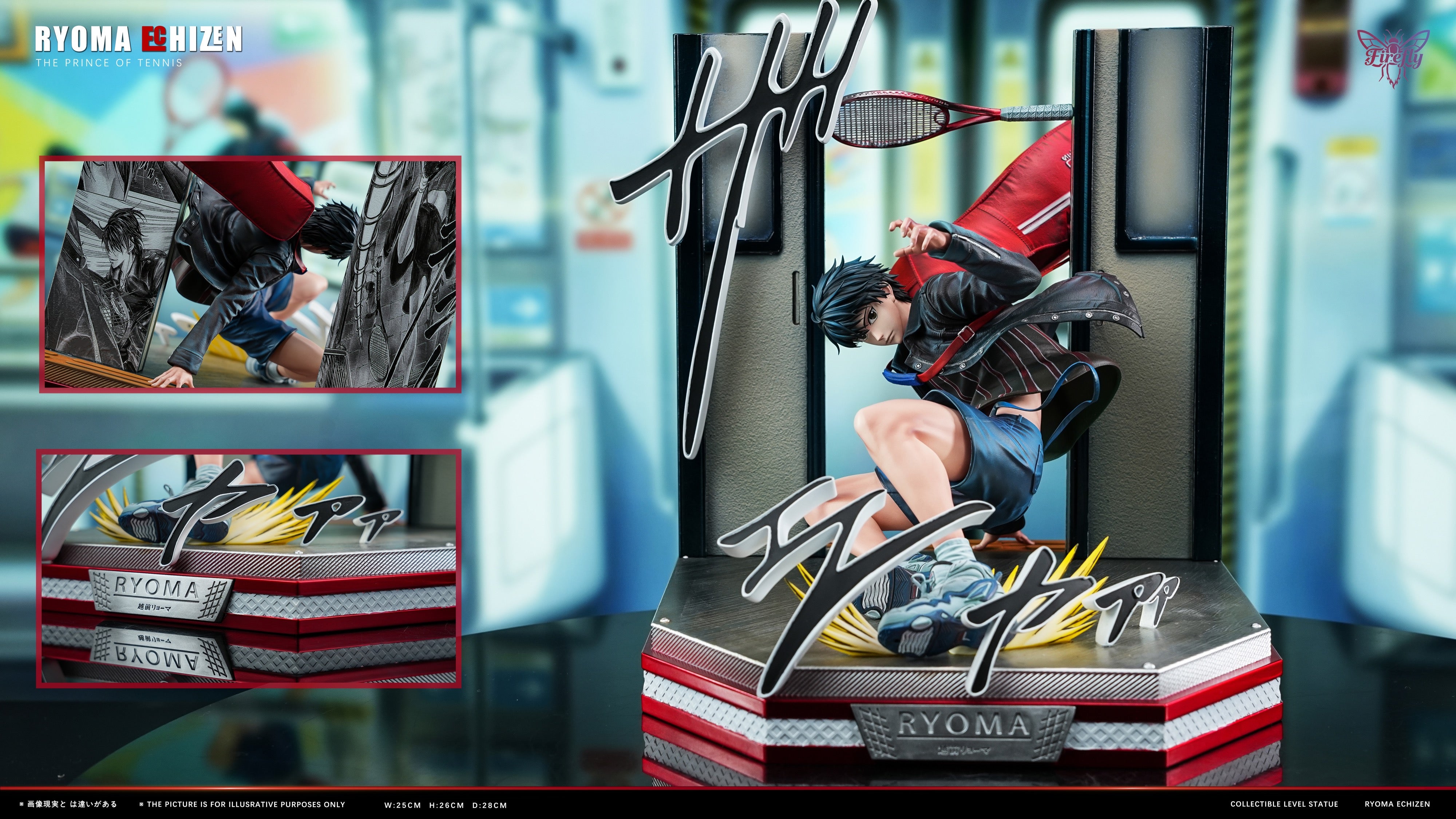 The Prince of Tennis Firefly Studio Ryoma Echizen – ClubHouse Statues