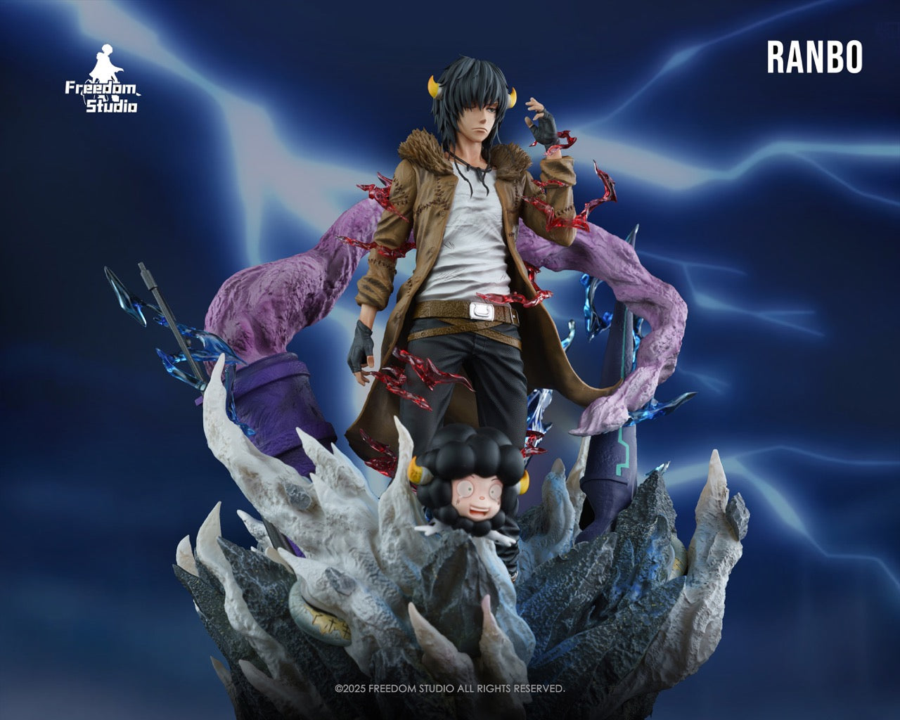 Katekyo Hitman Reborn Freedom Studio Lambo – ClubHouse Statues