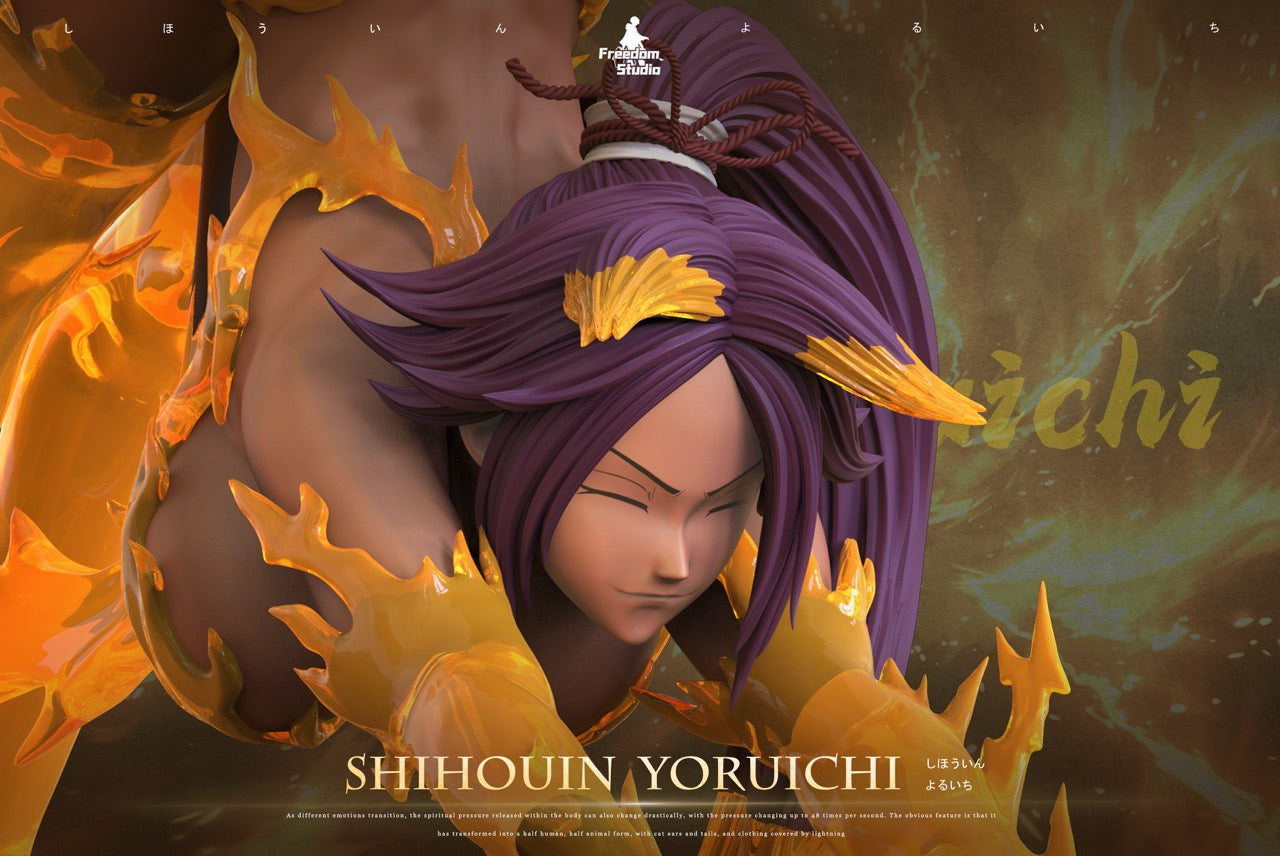 Bleach Freedom Studio Shihouin Yoruichi – ClubHouse Statues
