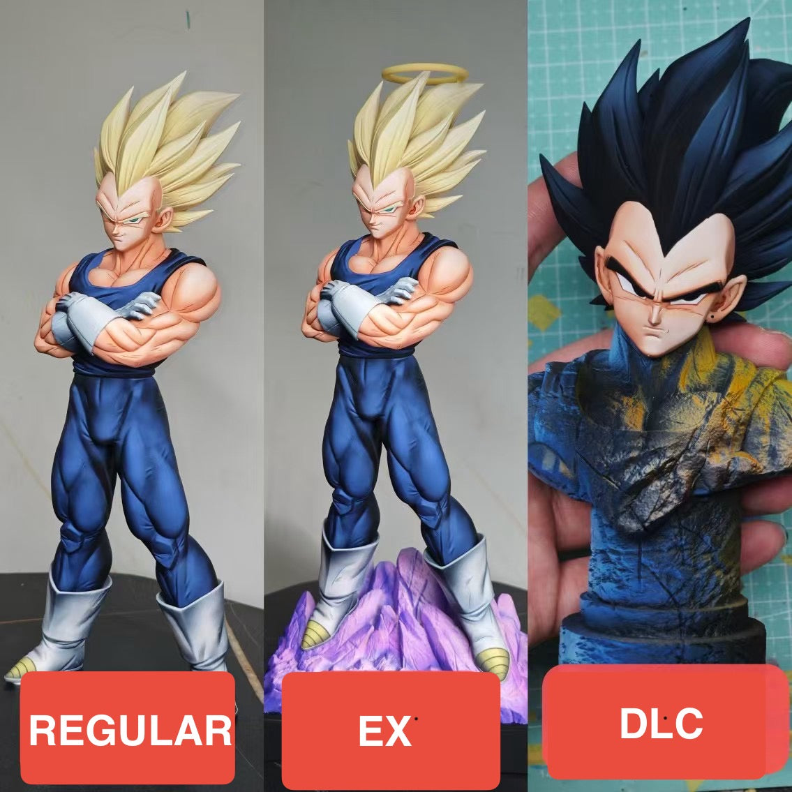 Dragon Ball WDF Studio Vegeta Majin Buu Arc – ClubHouse Statues
