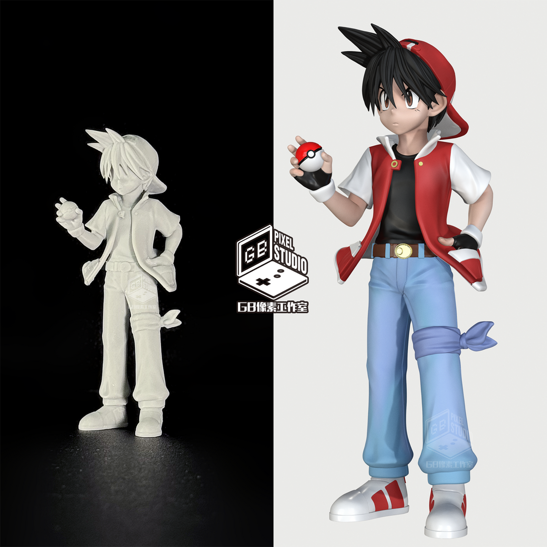 Pokemon GB Pixel Studio Red