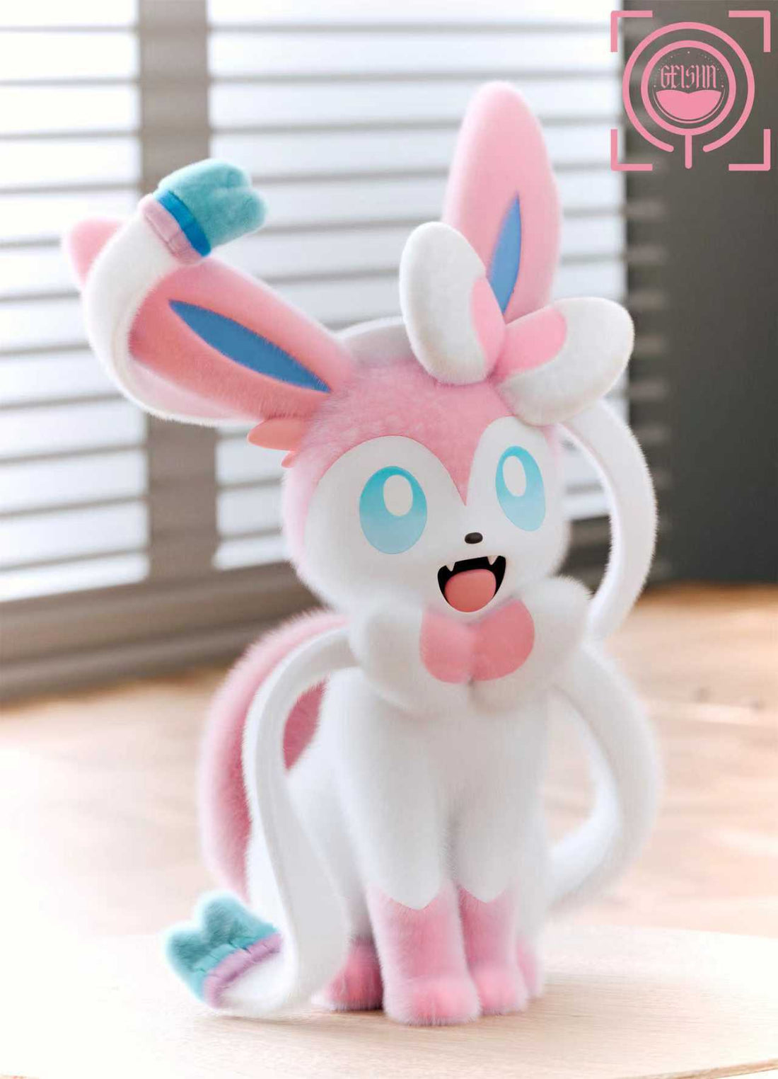 Pokemon Geisha Studio Plush Texture Sylveon Resin Statue