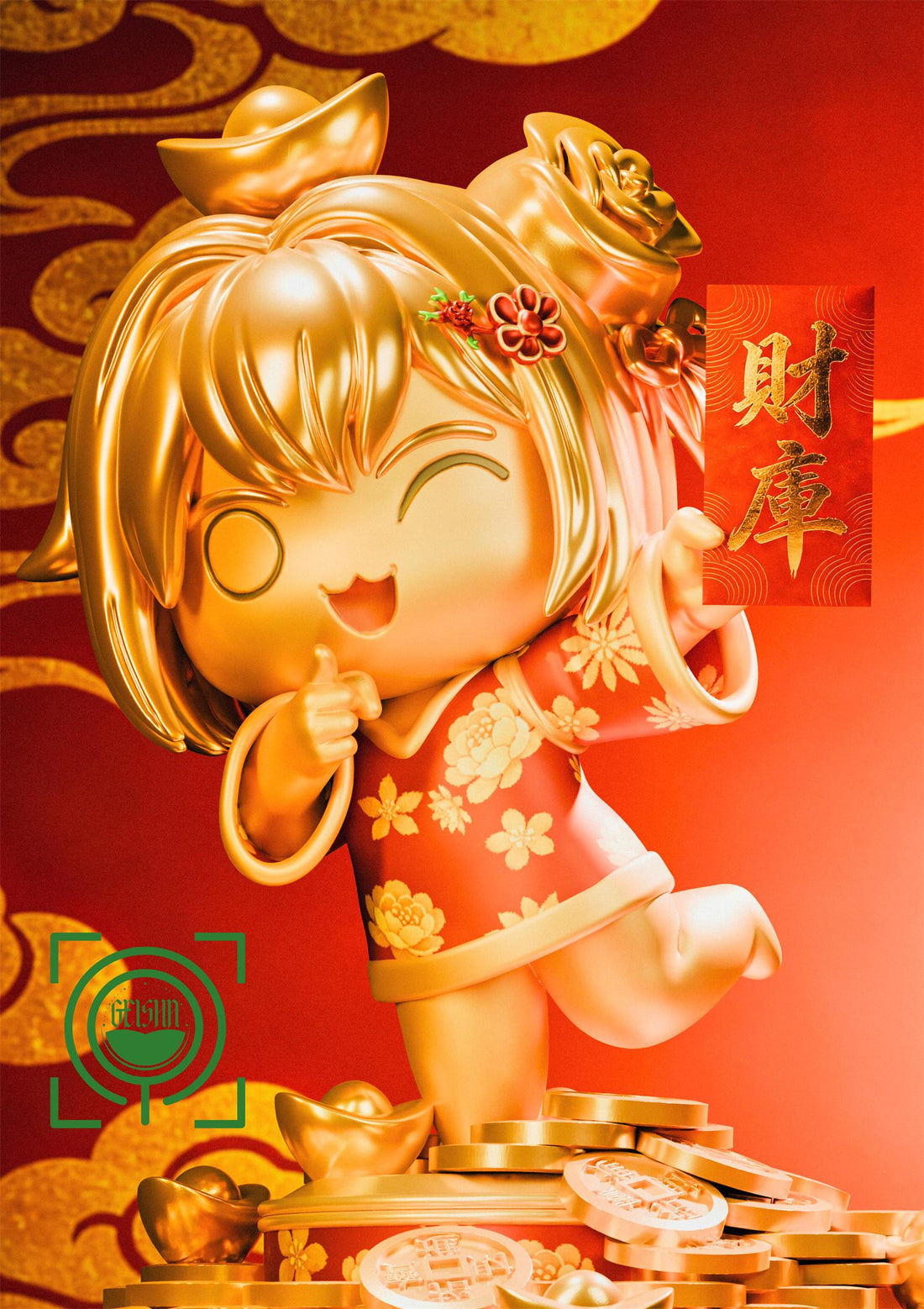 Goddess of Victory Nikke GEISHA Studio Dorothy Resin Statue