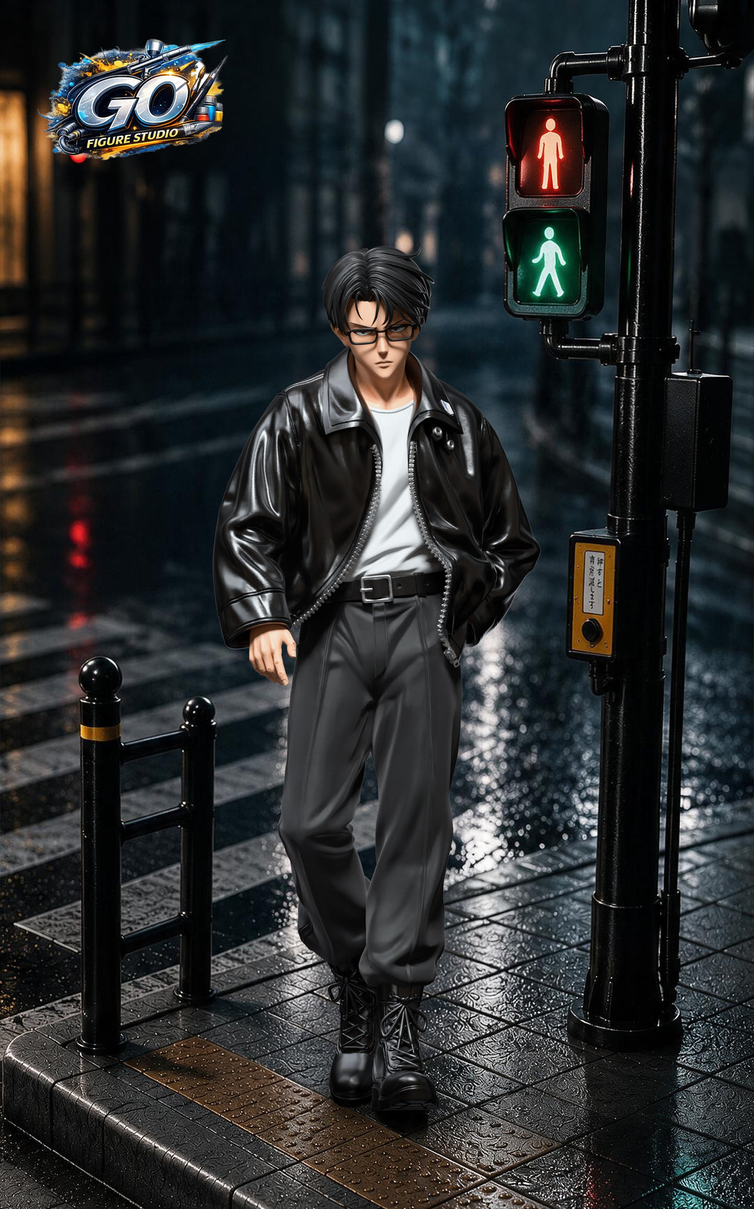 Attack On Titan GO FIGURE Studio Levi walking