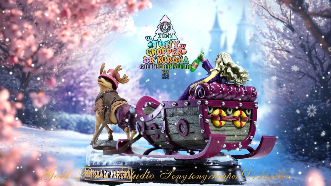 One Piece Gold Peter Studio Chopper x Dr kureha Resin Statue