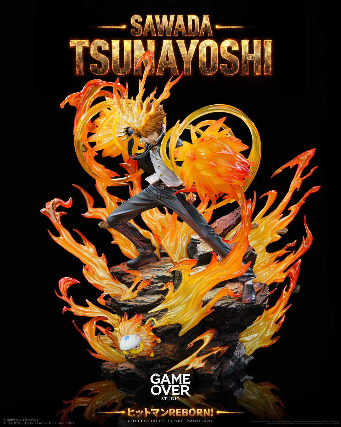 Katekyo Hitman Reborn Game Over Studio Sawada Tsunayoshi