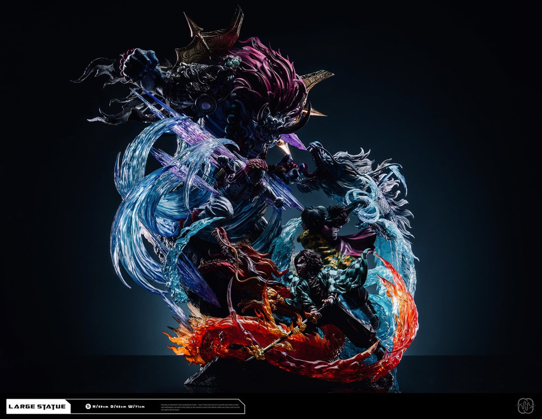 Demon Slayer Hertz Studio Tanjiro Kamado X Akaza X Giyu Tomioka