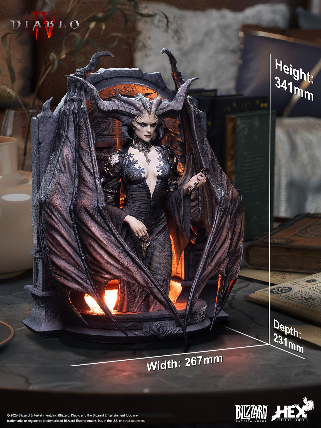 Blizzard Diablo IV HEX Collectibles Diablo IV Lilith