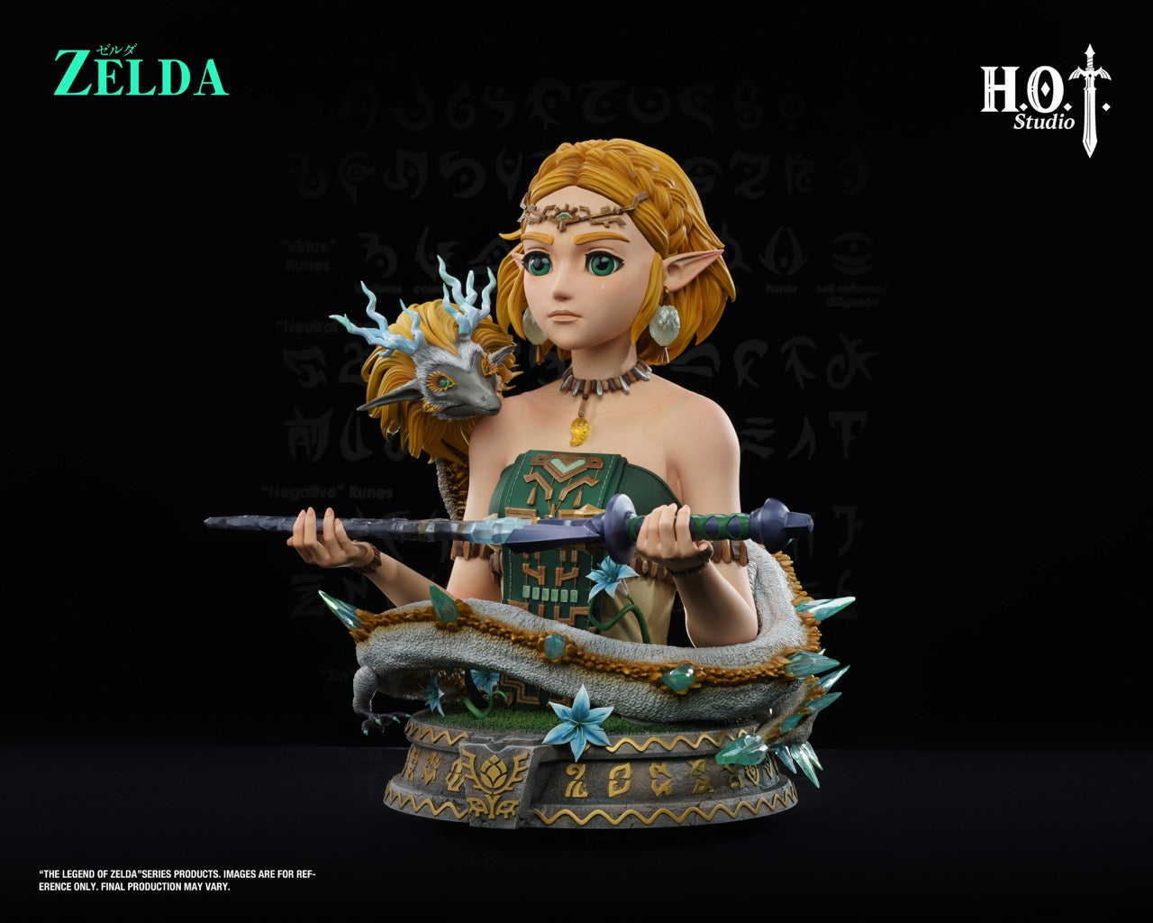The Legend of Zelda HOT Studio Princess Zelda Bust – ClubHouse Statues