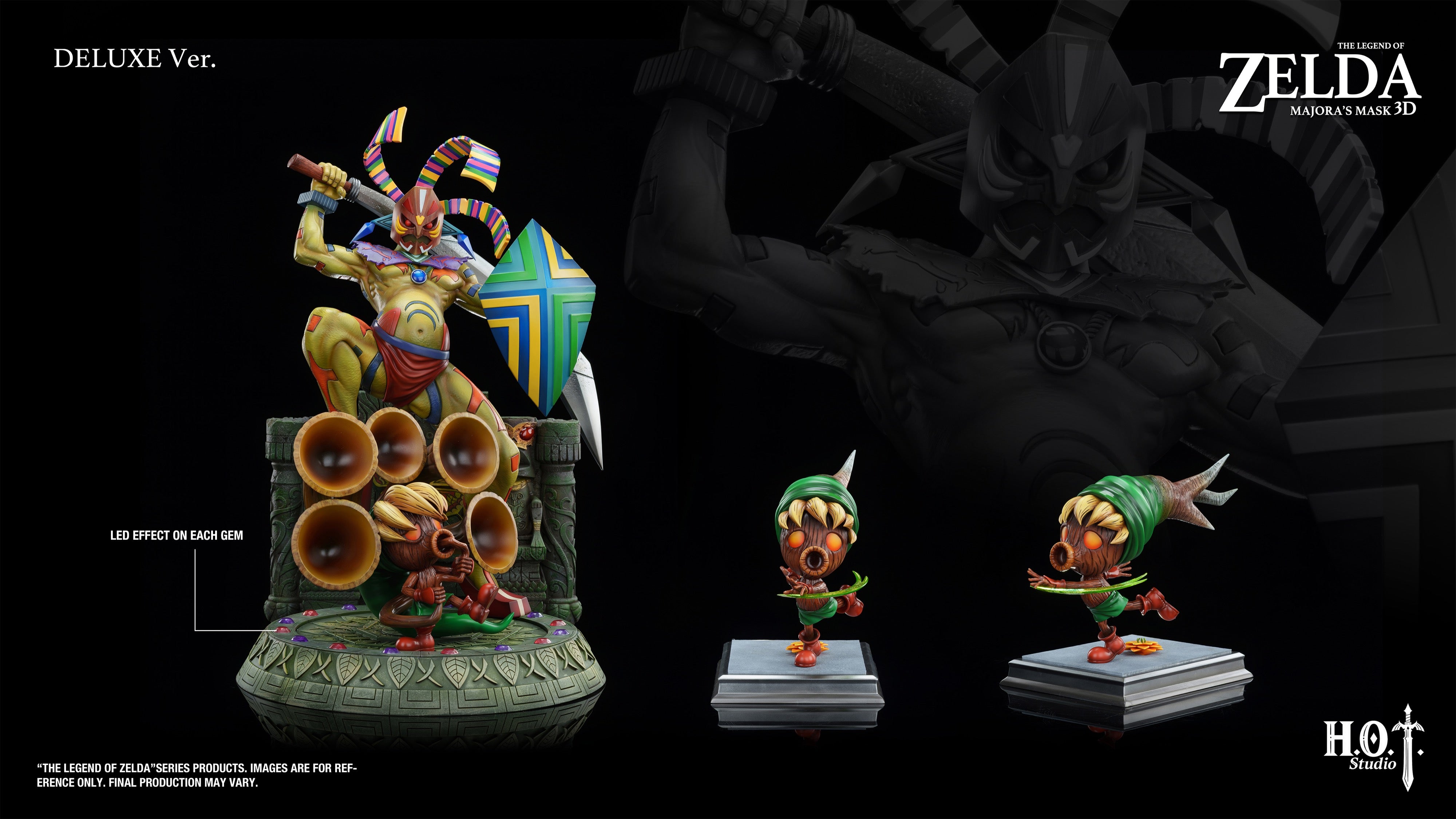 The Legend of Zelda HOT Studio Odolwa x Deku Link – ClubHouse Statues