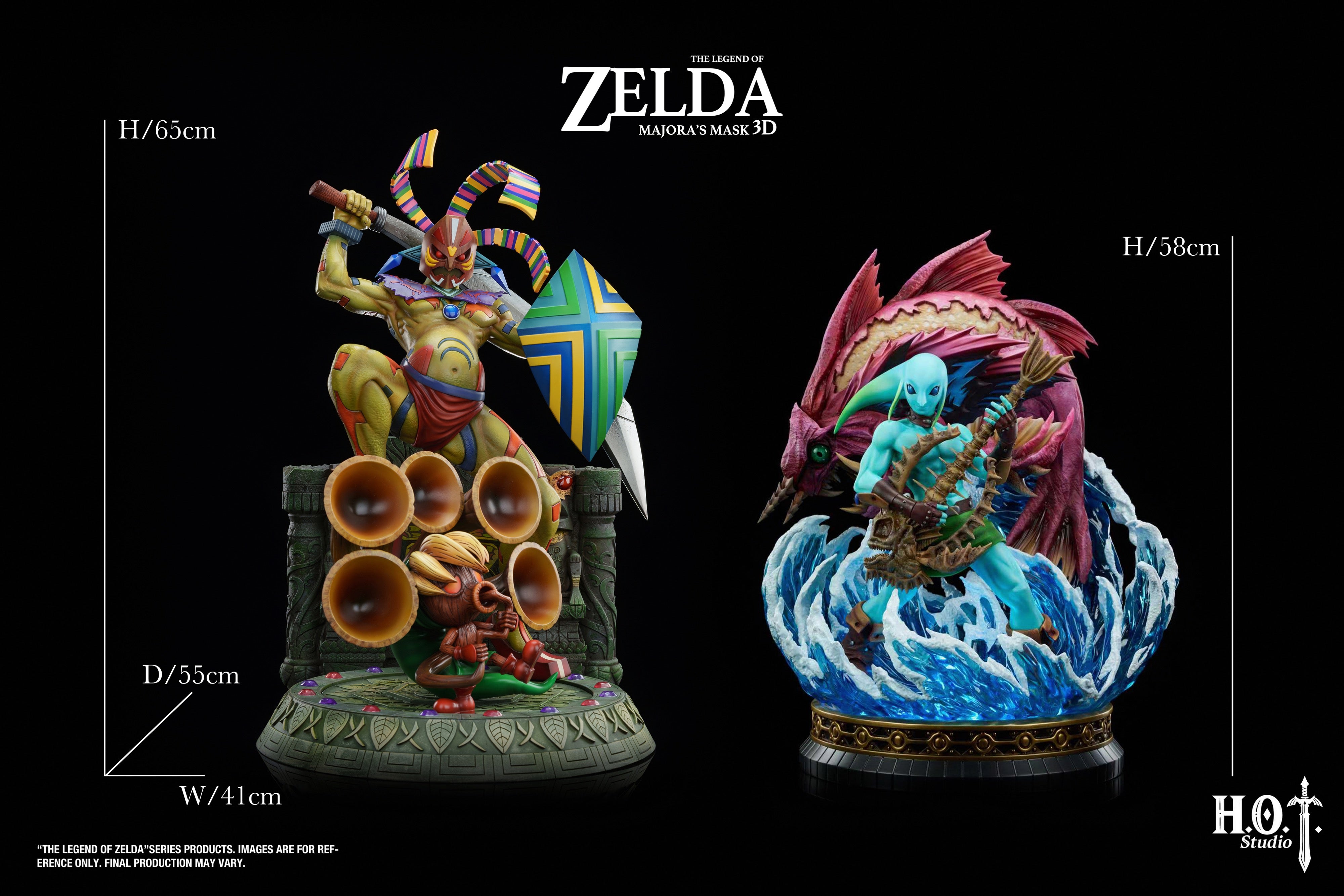 The Legend of Zelda HOT Studio Odolwa x Deku Link – ClubHouse Statues
