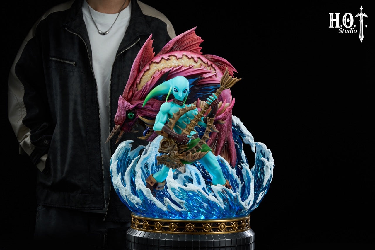 The Legend Of Zelda HOT Studio Zora Link – ClubHouse Statues