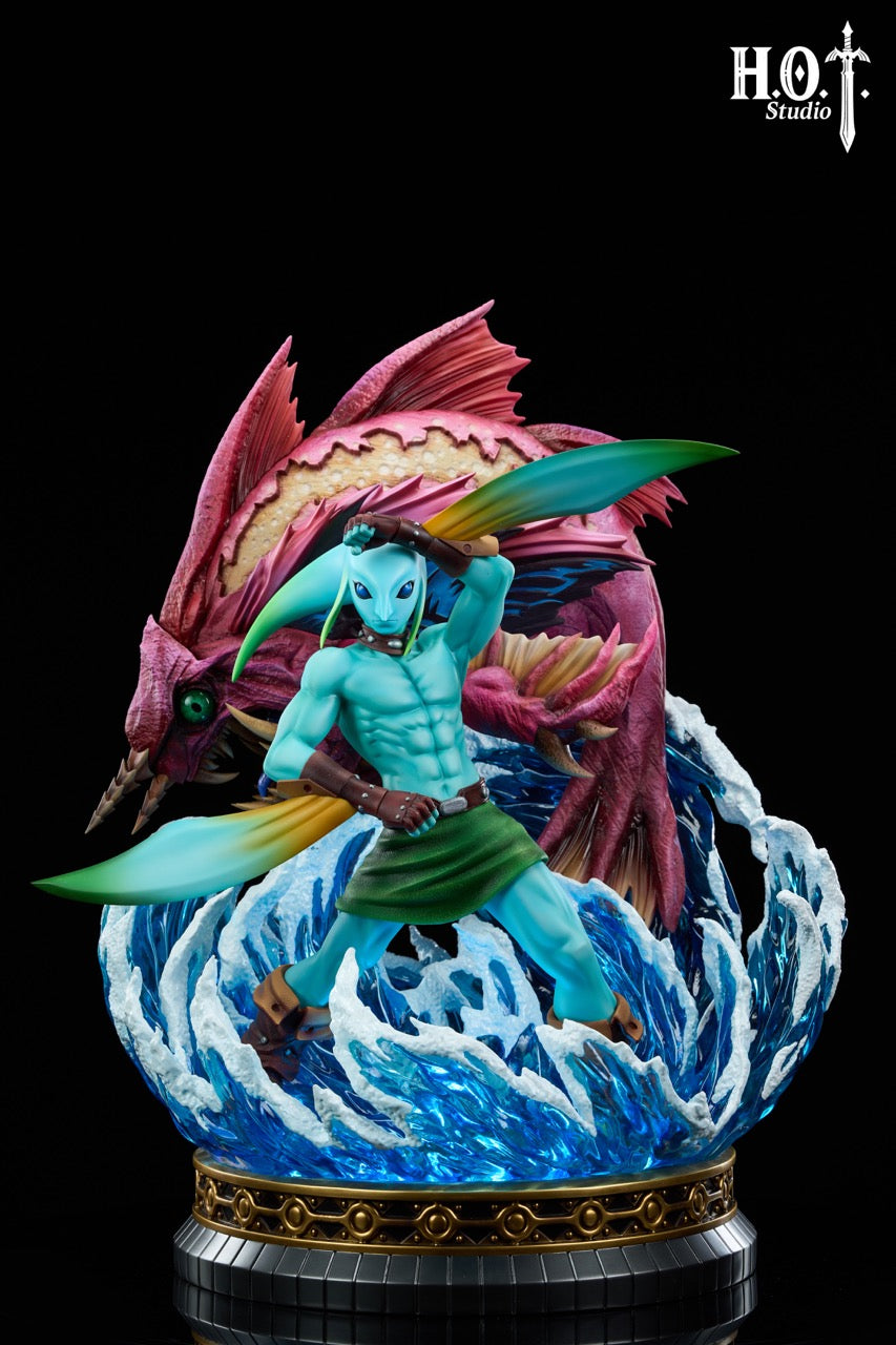 The Legend Of Zelda HOT Studio Zora Link Resin Statue – ClubHouse