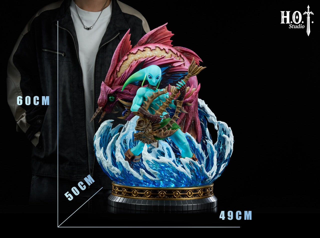 The Legend Of Zelda HOT Studio Zora Link – ClubHouse Statues