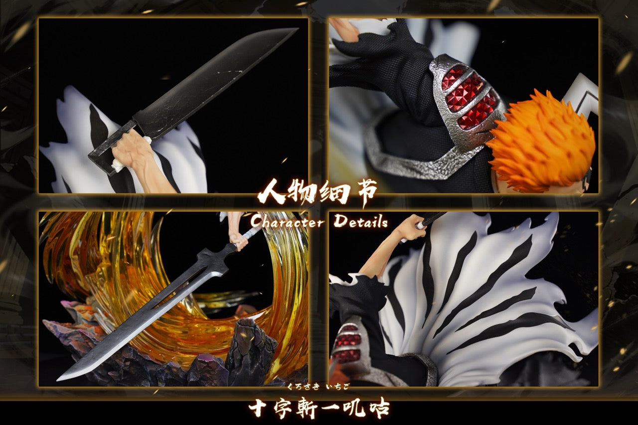 切刃 with 幻影拍覧会 / 幻影拍覧会 Bleach Hxheng Cheng Studio Dual Blade Cross Slash Ichigo