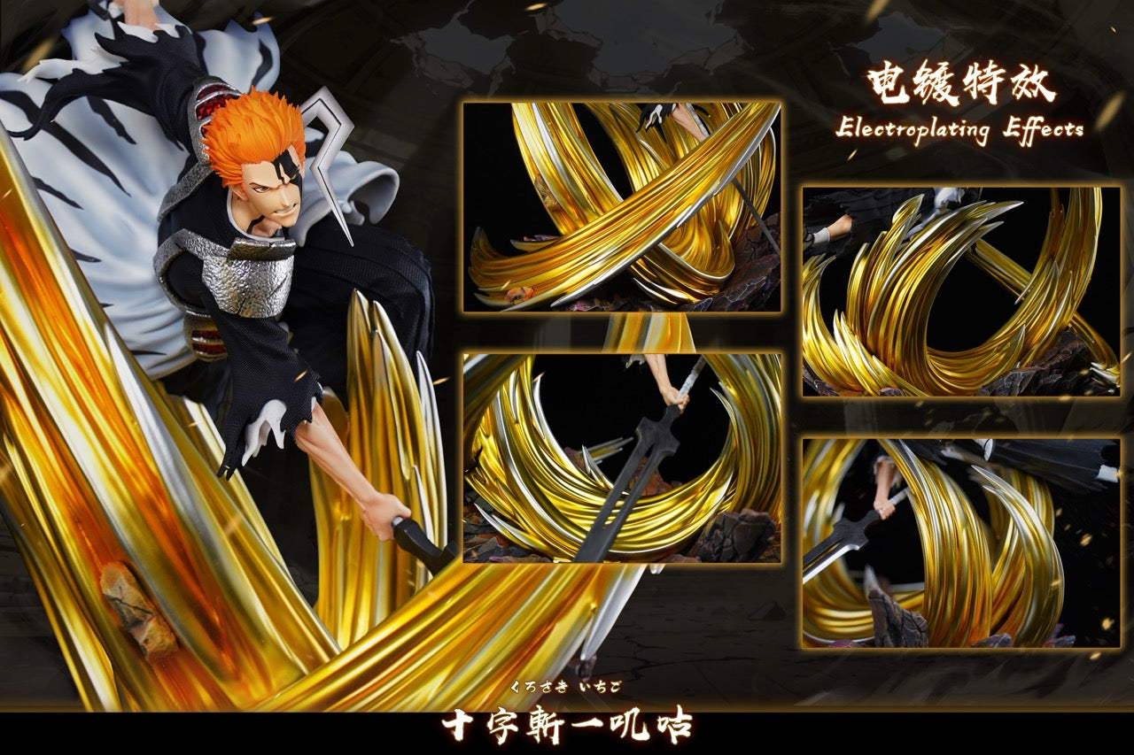 Bleach Hxheng Cheng Studio Dual Blade Cross Slash Ichigo
