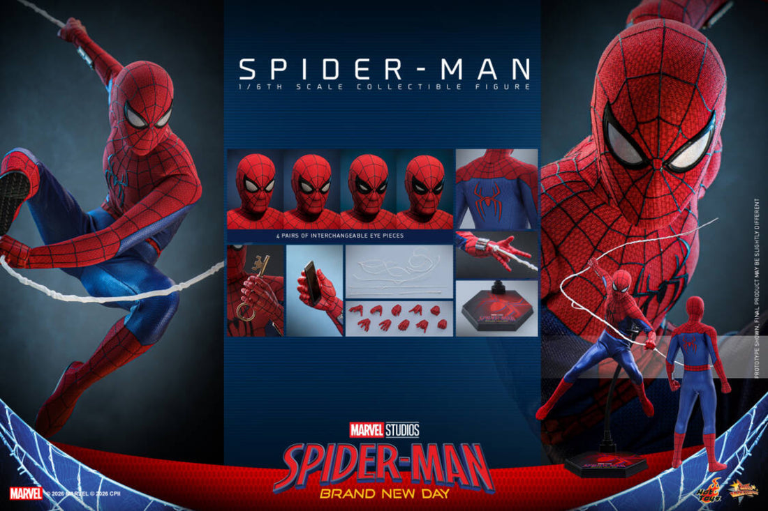 Marvel Hot Toys SpiderMan Brand New Day SpiderMan