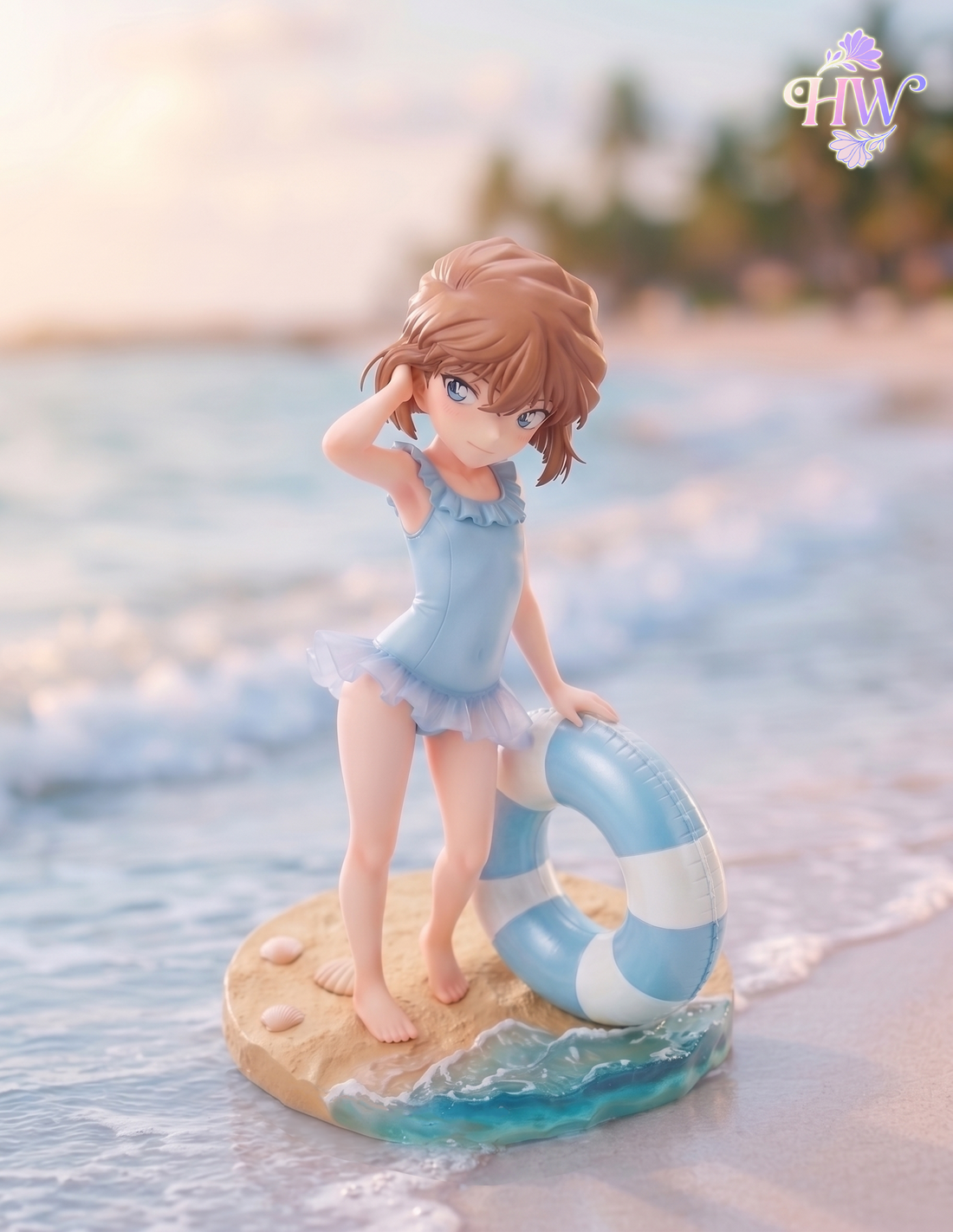 Detective Conan Hua Wu Studio Ai Haibara Swimsuit
