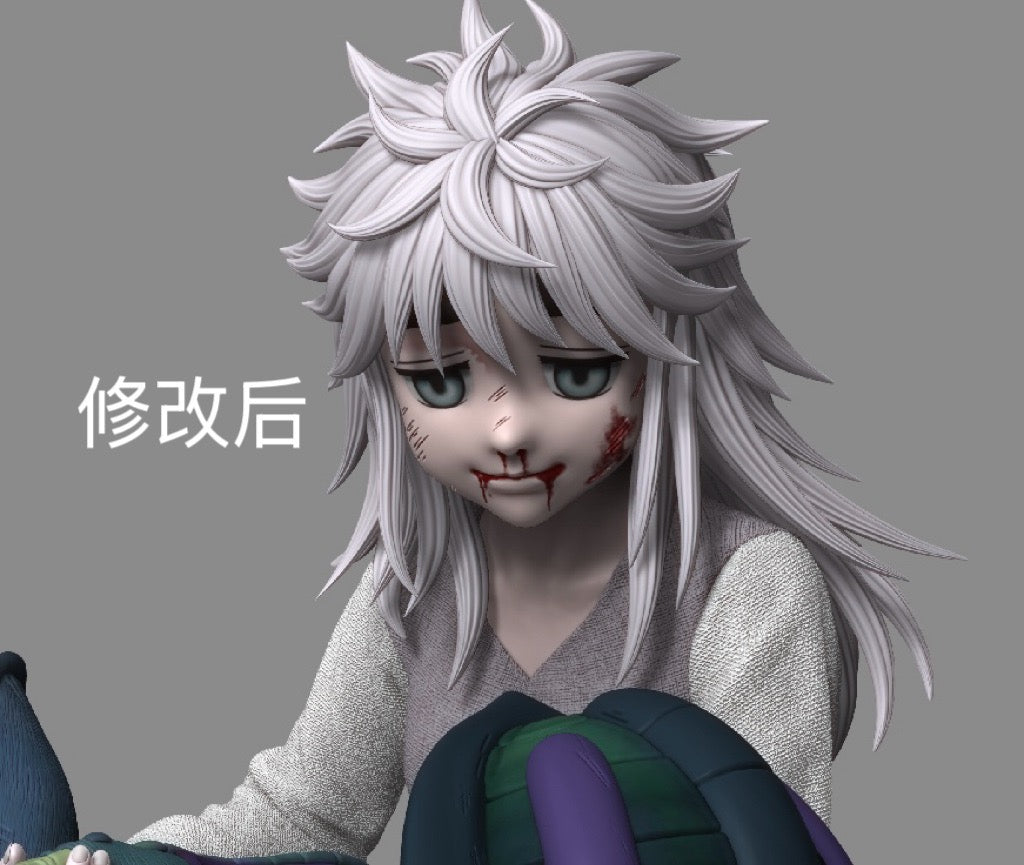 Hunter x Hunter ICY Studio Meruem x Komugi Resin Statue