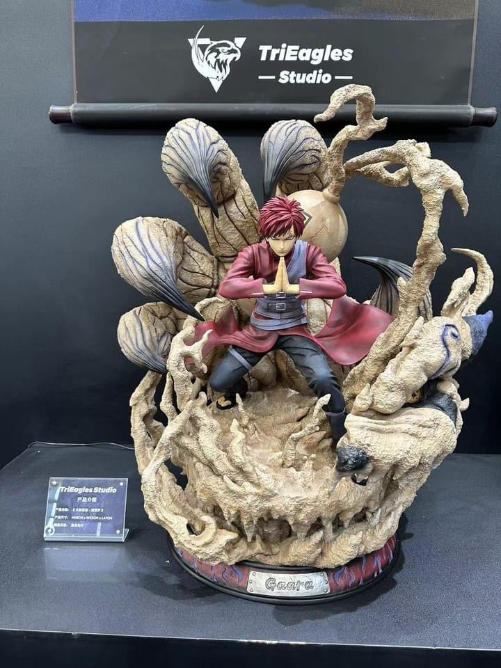 Naruto TriEagles Studio Gaara Licensed Resin Statue – ClubHouse