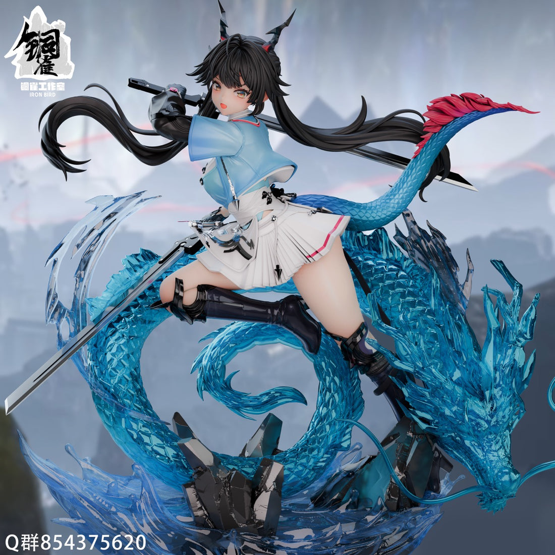 Arknights Endfield IRON BIRD Studio Chen Qianyu Resin Statue