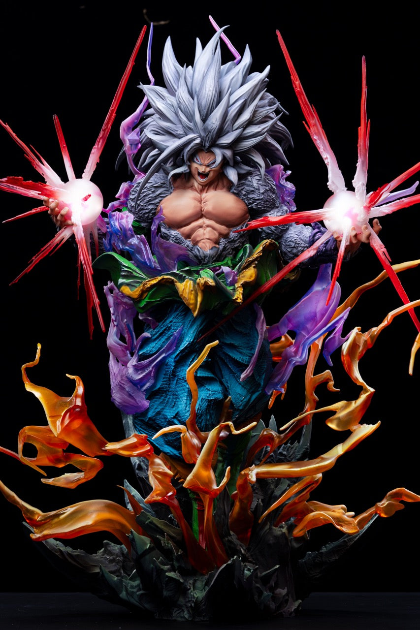 Dragon Ball Iron Curtain Studio SS4 x SS5 Goku – ClubHouse Statues