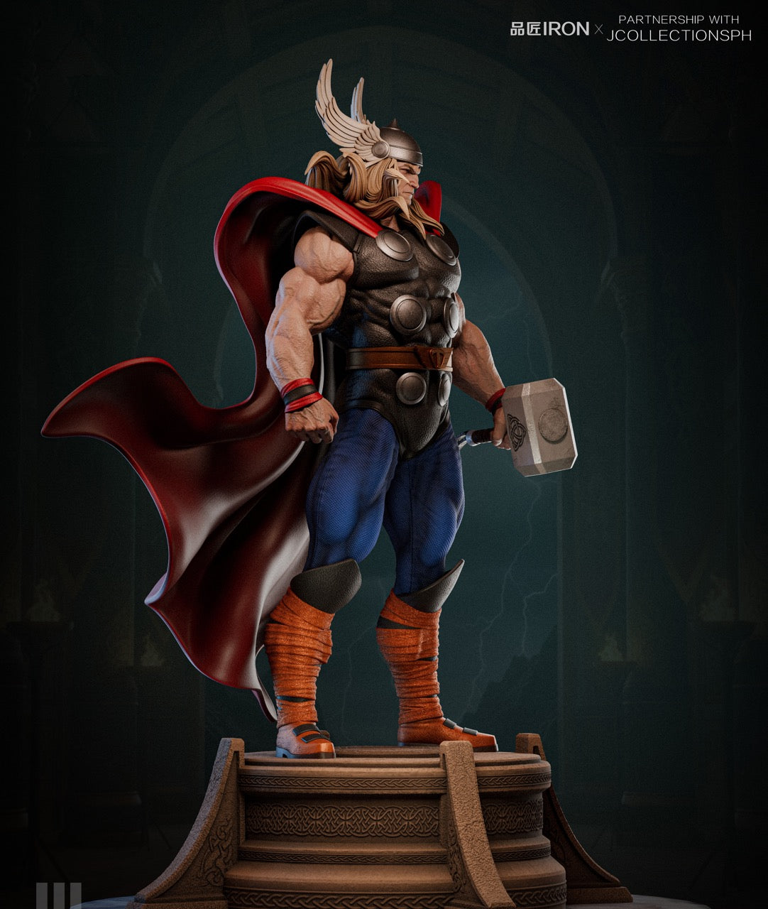 Marvel Pin Jiang Iron Studio Thor Resin Statue